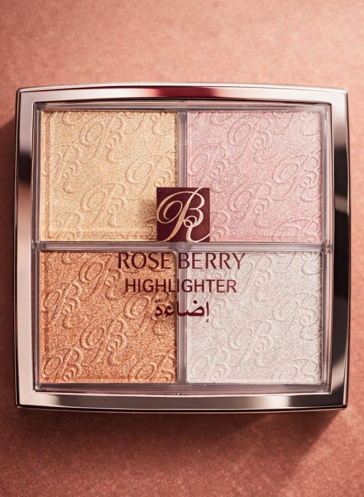 Rose berry Highlighter Powder Multicolour - Image 1